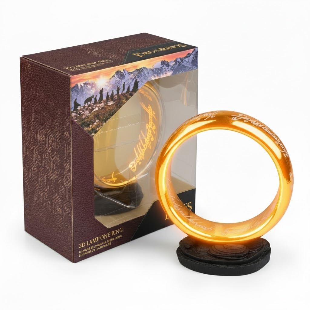 Grupo Erik Battery Lamp - The Lord of The Rings Gifts | Desk Lamp Table, Mood Light, Gaming Light | The Lord of The Rings Merchandise, LOTR Gifts, Cool Room Decor