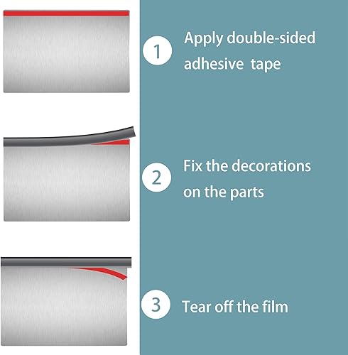 Miniatura 5 de Borde de goma, borde de goma autoadhesivo, borde de canal en U, protector de borde para chapa metálica, material EPDM, ajuste de 116 pulgadas (0.063