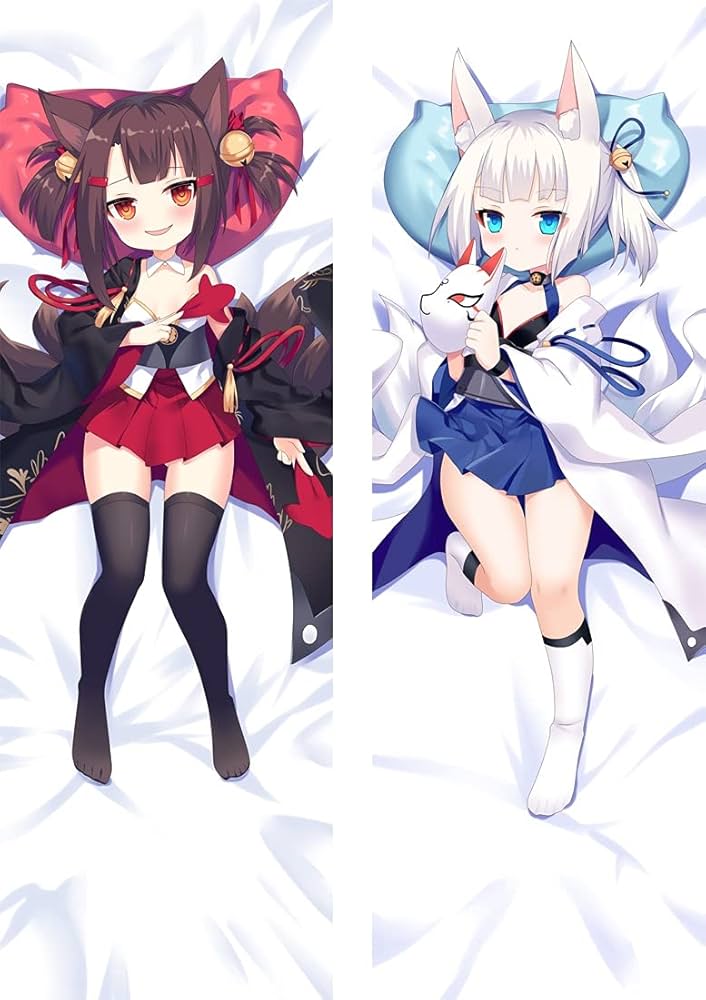 Amazon｜アズールレーン 20937 赤城 加賀 幼少期 アニメ枕カバー