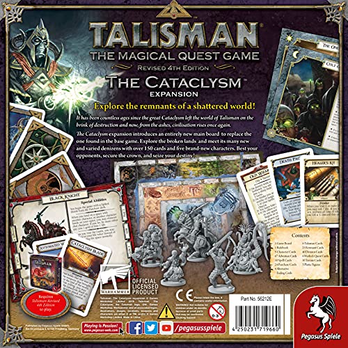 Pegasus Spiele , Talisman: The Cataclysm Expansion , Board Game , Ages 13+ , 2-6 Players , 90 Minutes Playing Time – Bild 4