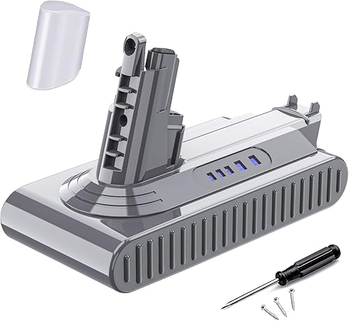 BATTOOL Actualizado Reemplazo de litio de 6000 mAh 25.2 V para batería Dyson V10 compatible con Dyson V10 Cyclone V10 Animal V10 Absolute V10