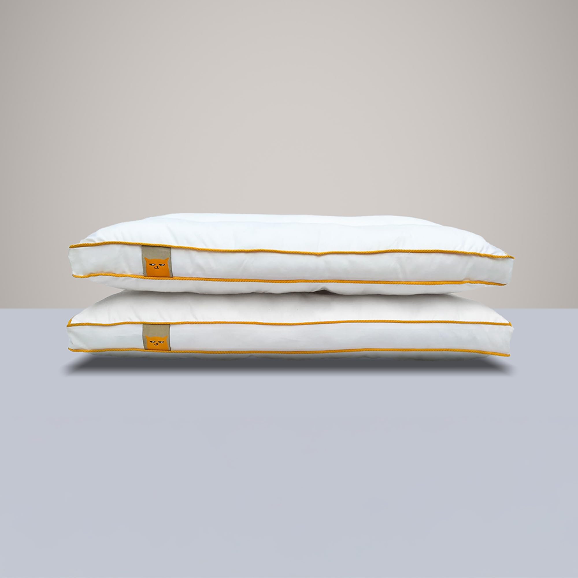 See full amazon price history chart for SleepyCat Slim Pillow with Microfiber, Designed for Neck and Spine Alignment | Ideal for Minimal Elevation | Luxe Microfibre Pillow | Machine Washable |Set of 2, Standard Size, 26x16 inches SleepyCat Slim Pillow with Microfiber, Designed for Neck and Spine Alignment | Ideal for Minimal Elevation | Luxe Microfibre Pillow | Machine Washable |Set of 2, Standard Size, 26x16 inches (B09XBNLXW7) Amazon Price History, Amazon Price Tracker