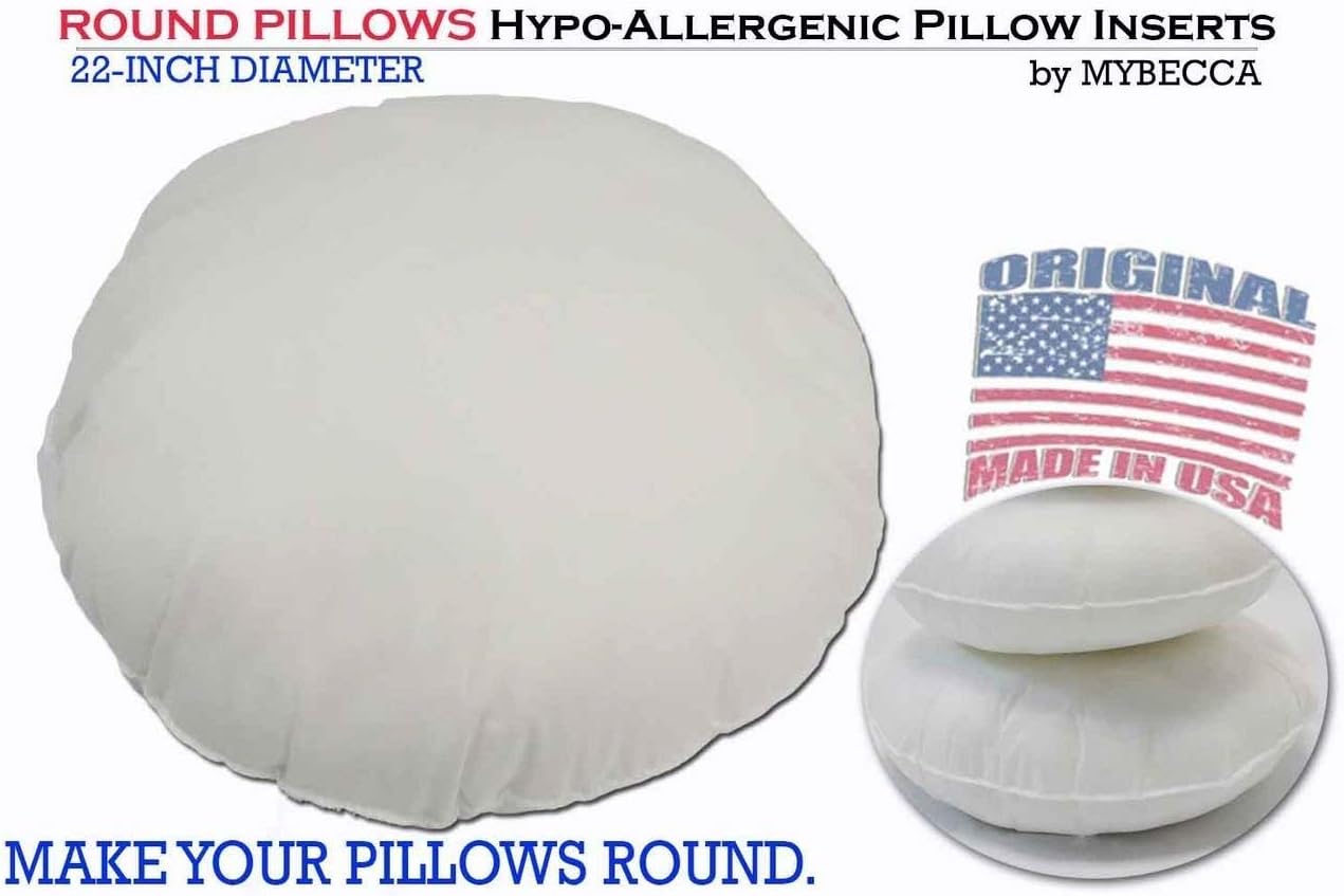 16 round pillow form