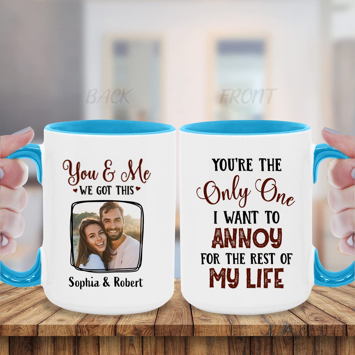 Tazas Personalizadas UGFFINS Taza Café Y Cigarro, Uñeco De Barro - Regalo  Original Para Regalo Amigo Invisible, image size:1200x1200