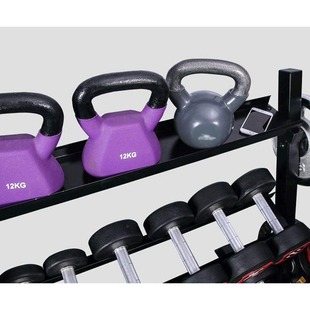 Duży stojak na hantle fitness Stojak na hantle 3-poziomowy Tylko stojak na sprzęt fitness Stojak na ciężarki do hantli Stojak na hantle domowe Stojak na sztangę Hantle