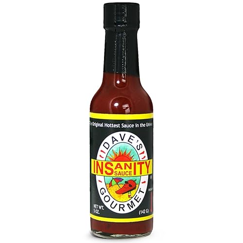Salsa de Daves Gourmet sabor Insanity 5onzas