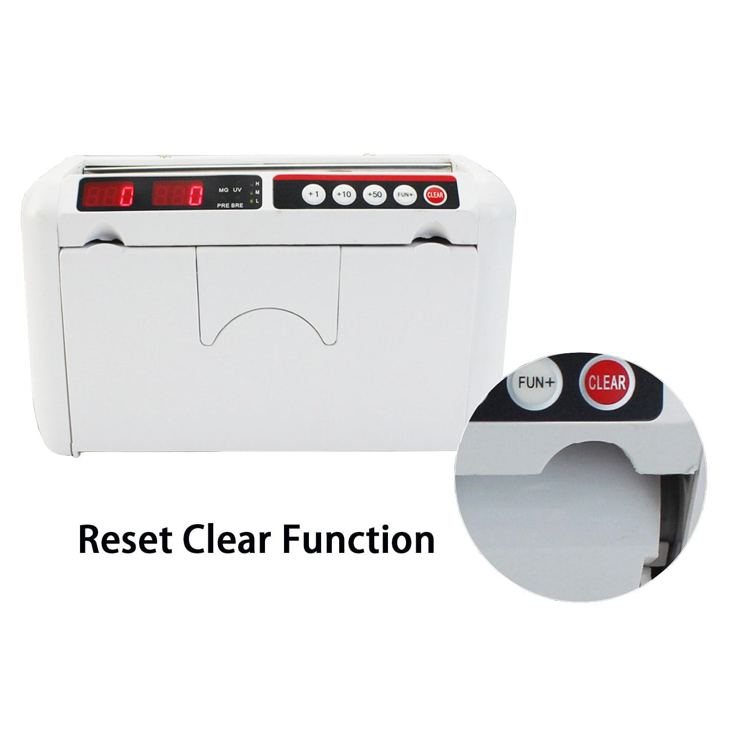 Conta Banconote Euro con Display LED,Contabanconote Professionale con Rilevatore di Banconote False,900 Banconote al Minuto Portatile Contatore di Banconote