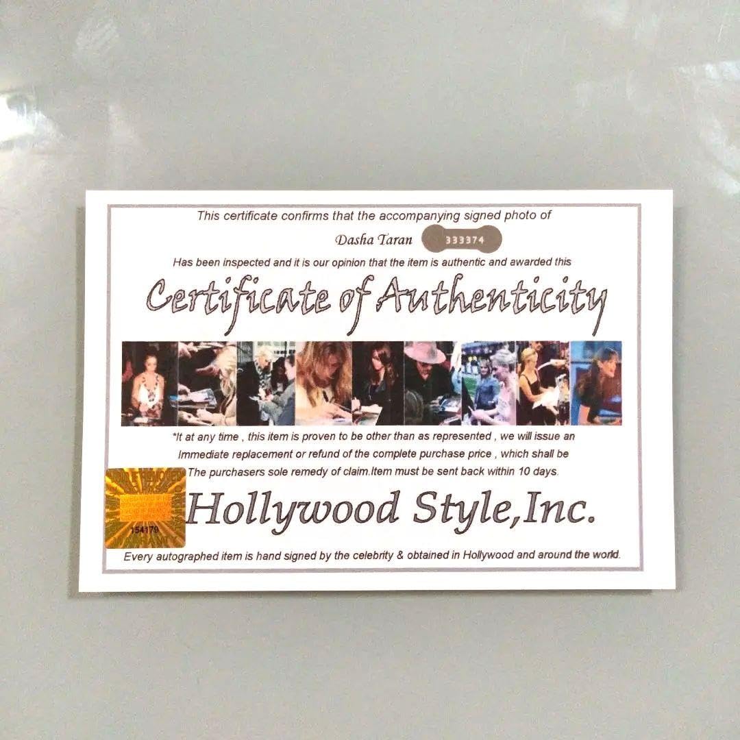 セール中…美しすぎるダジャ・テゥアラン直筆サイン入り2Lサイズ写真…