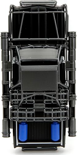 Miniatura 6 de 1967 Chevy El Camino con cañones Matt Black Fast X (2023) Serie de películas 132 Modelo de automóvil fundido a presión por Jada 34733