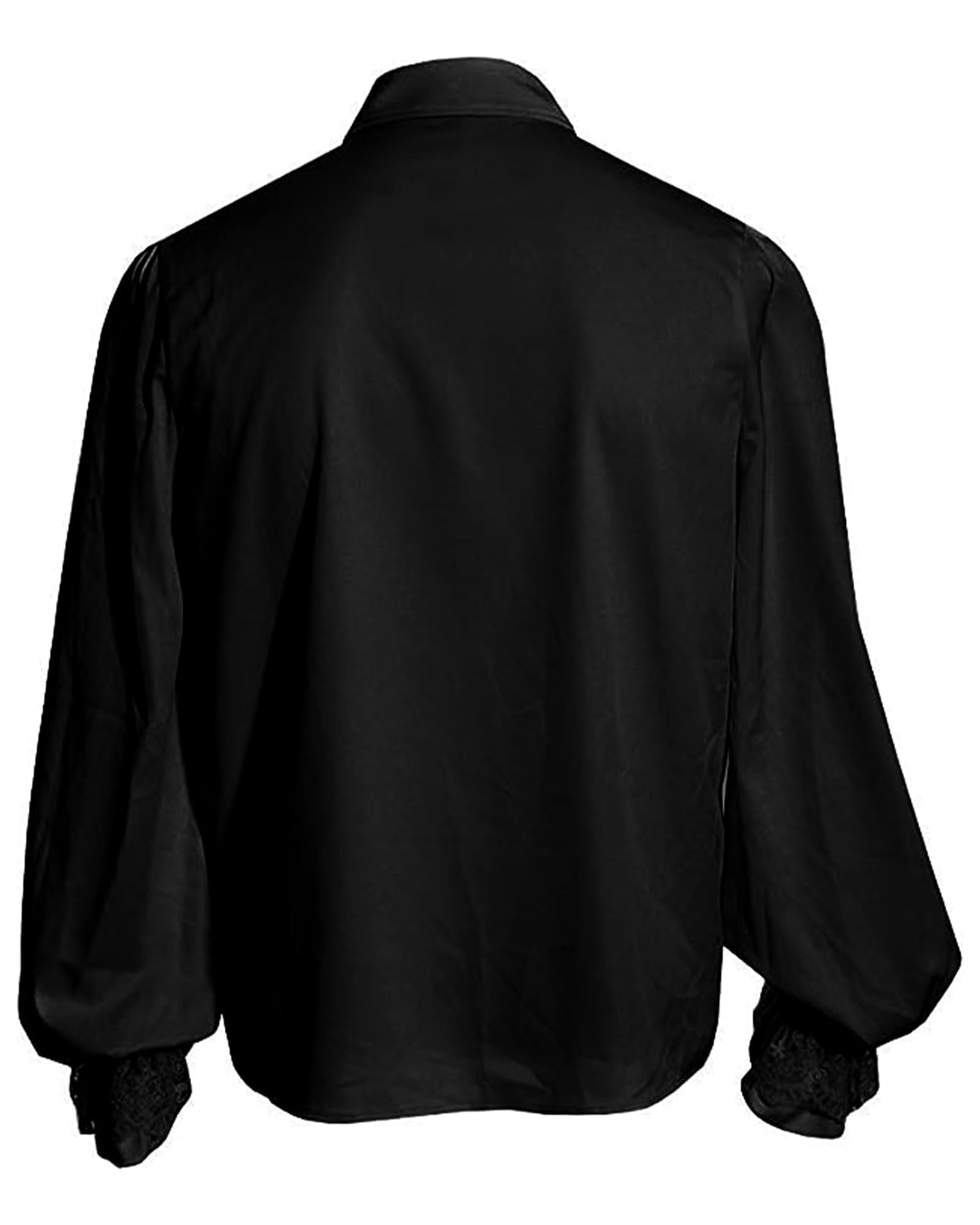 YAOHUOLE Camisa medieval para hombre, disfraz vikingo, camisa con cordones, estilo victoriano, steampunk, pirata, camisa para hombre