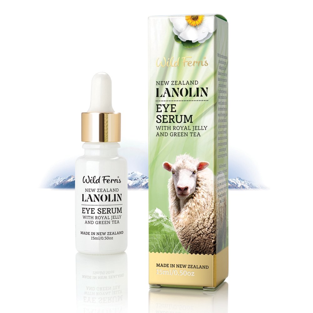 Lanolin Eye Serum with Royal Jelly and Green Tea