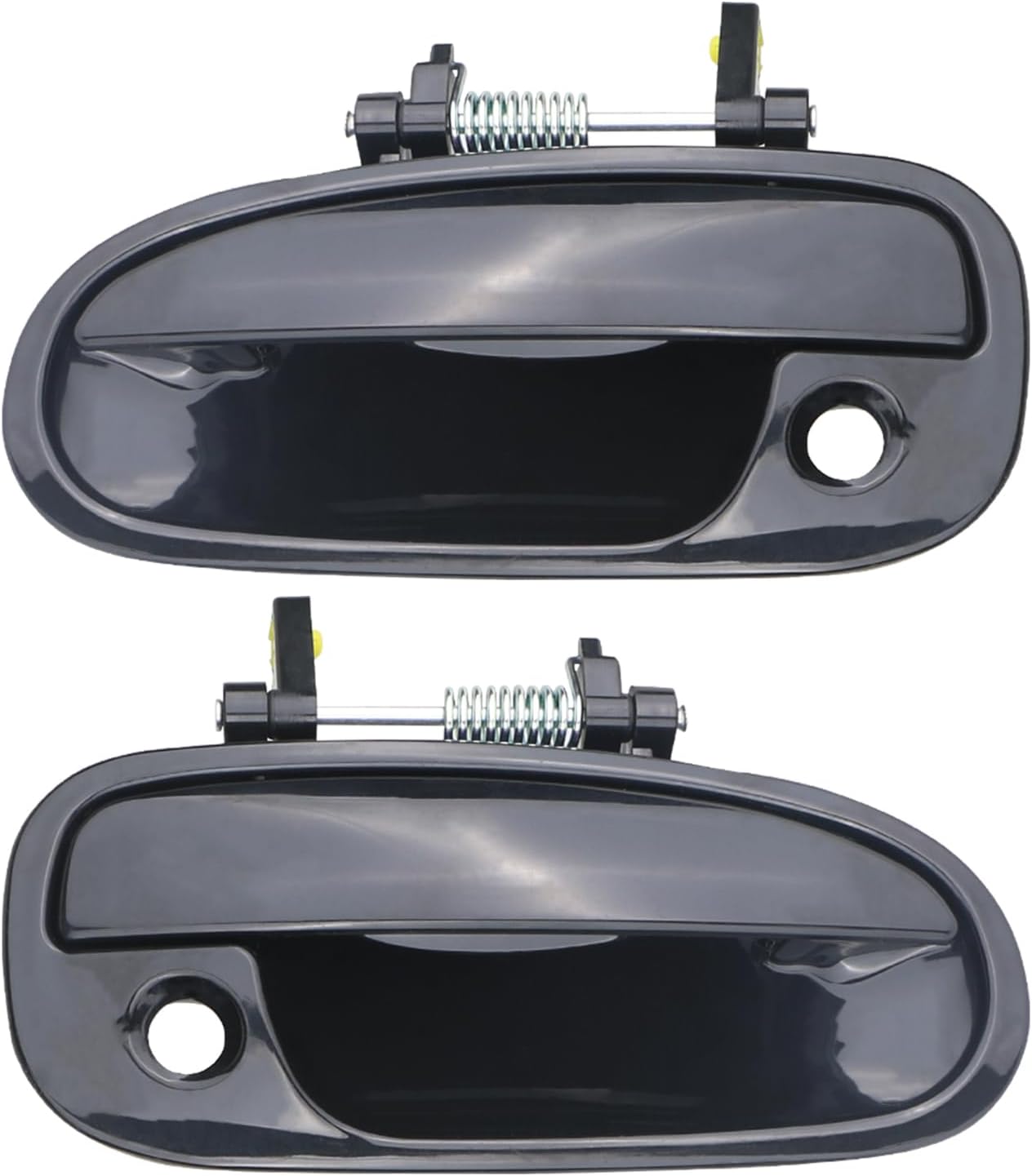 Osompar Exterior Door Handle w/Keyhole Compatible with Honda Civic 1996-2000 Replaces 72180S00004 72140S00004 Front Left Right Side Outside Door Handle