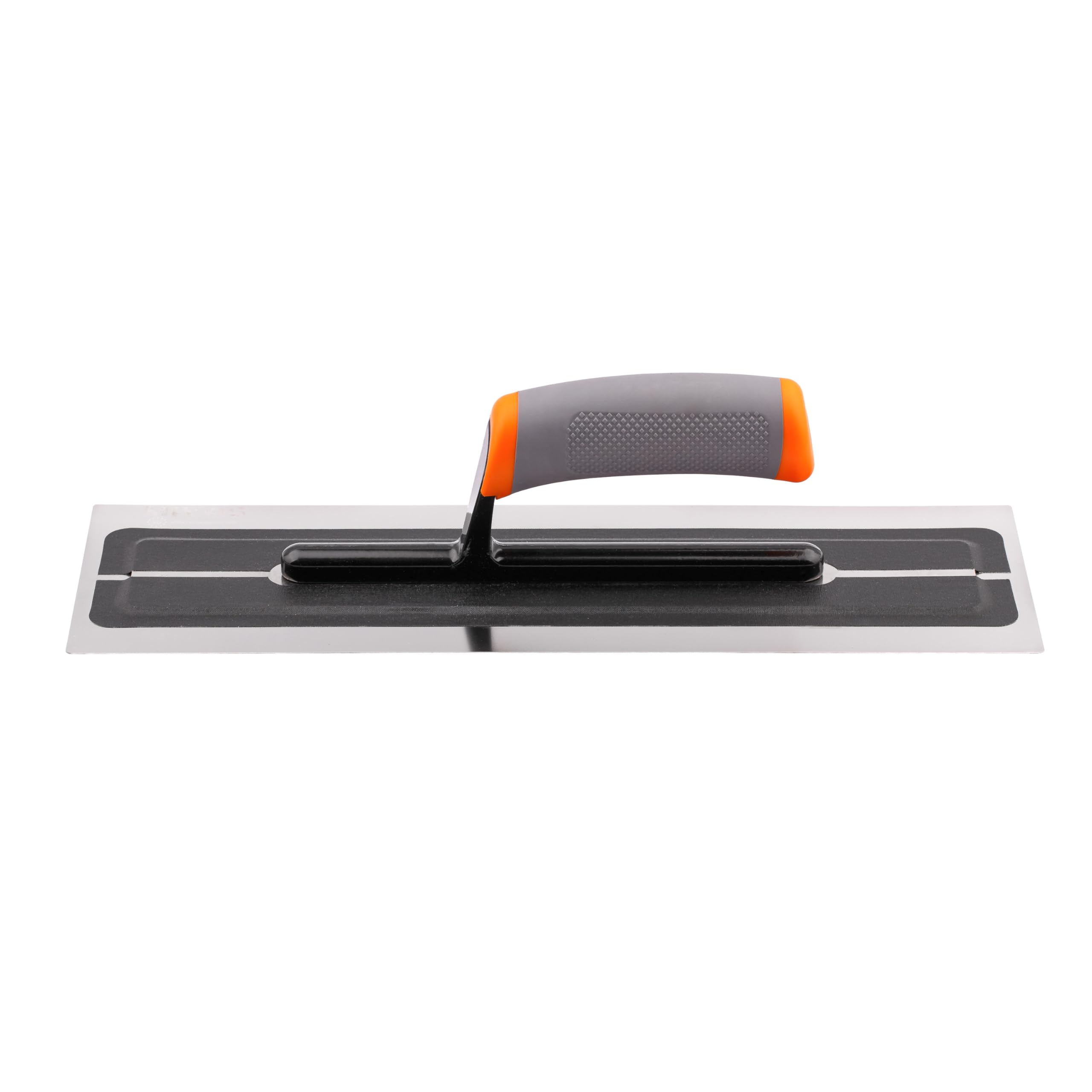 MIVOS Premium Glättekelle aus hochwertigem Edelstahl 360x110mm - Profi Glättscheibe Traufel - Glätter - Trockenbau Werkzeug - Ergonomischer, Rutschfester Griff - MADE IN EU