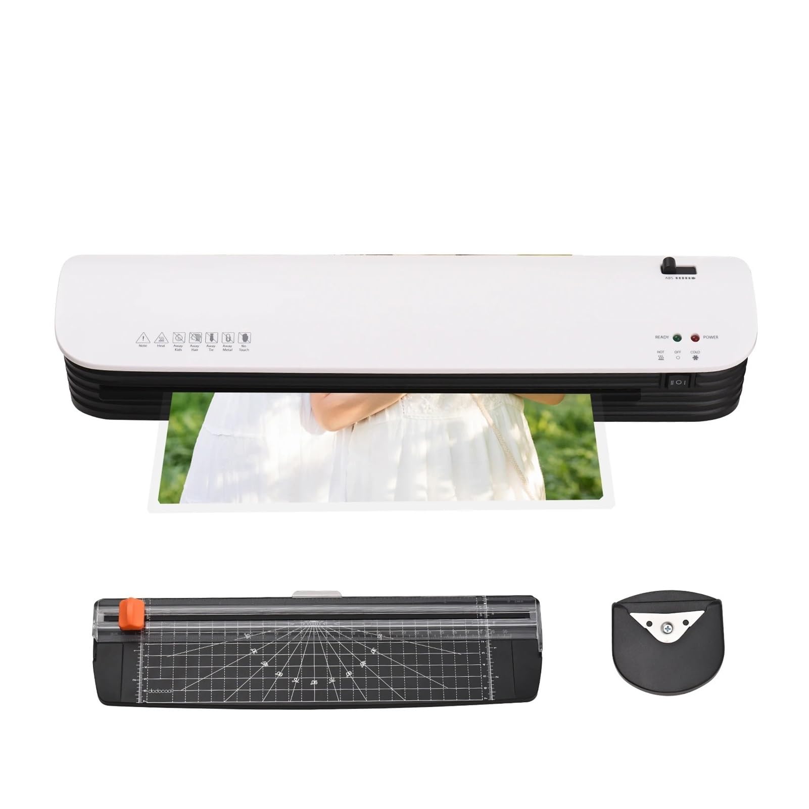 Macchina plastificatrice, plastificatrice SL399 Set macchina plastificatrice A3 laminazione a caldo e a freddo a 2 rulli Per ufficio, scuola