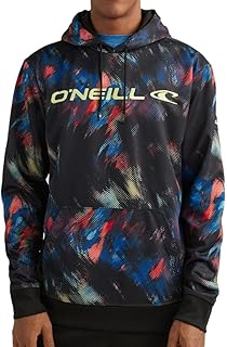 O'Neill - Sudadera para hombre, color negro y rojo