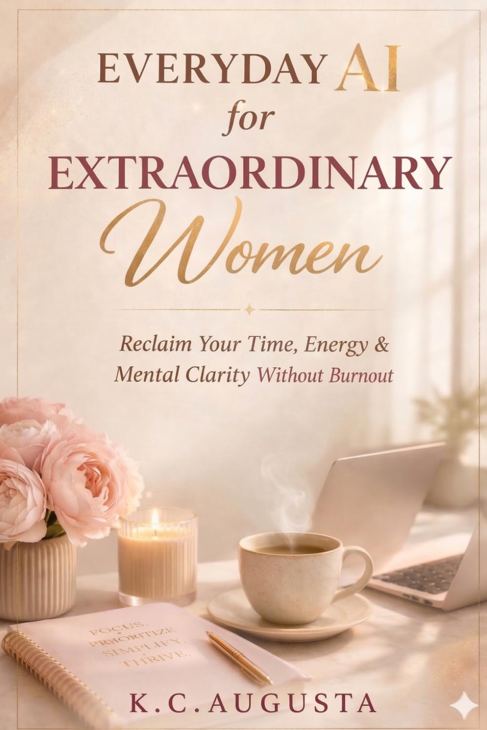 Everyday AI for Extraordinary Women.: Reclaim Your Time, Energy & Mental Clarity Without Burnout.