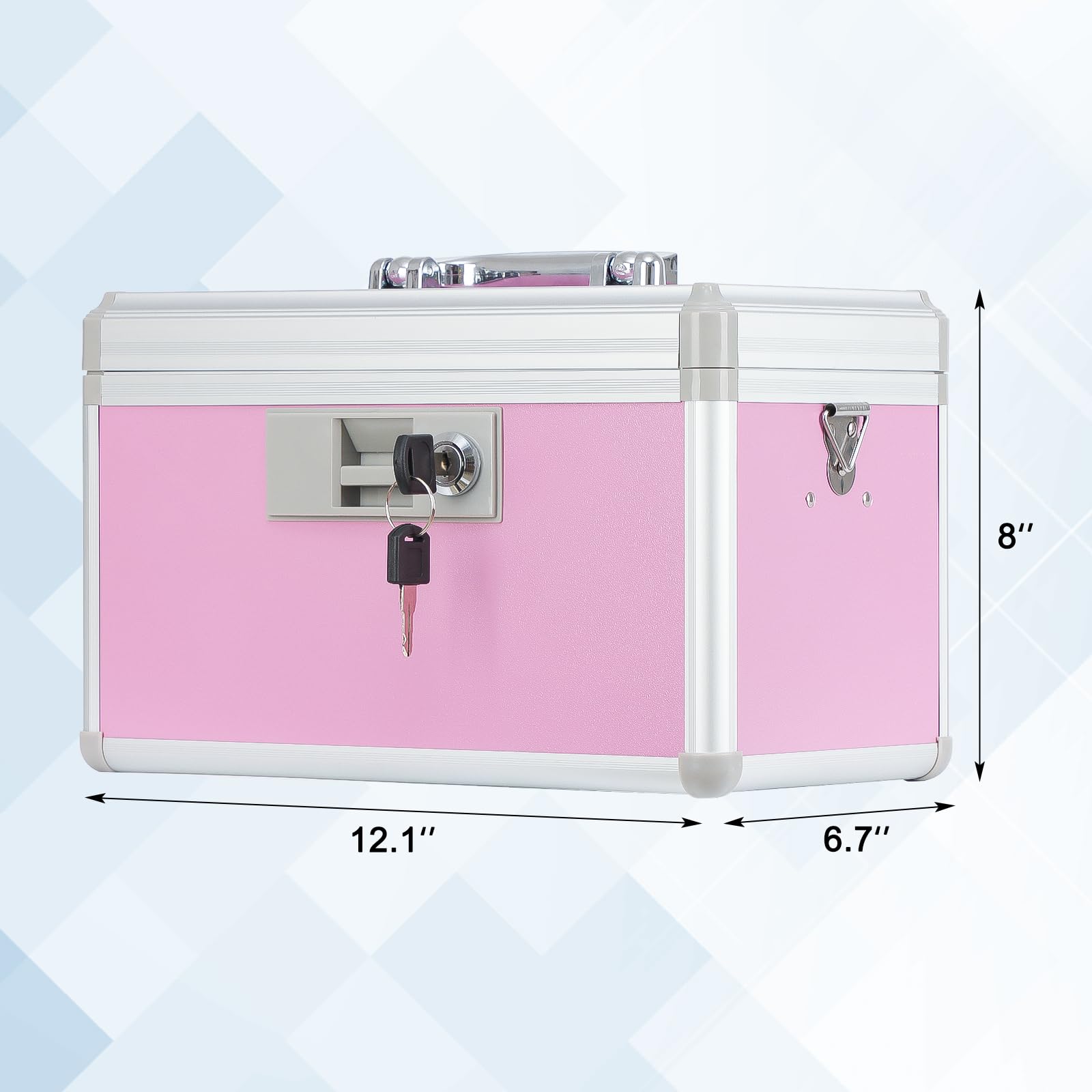 xydstay Medicine Lock Box,First Aid Safe Medication Storage Box
