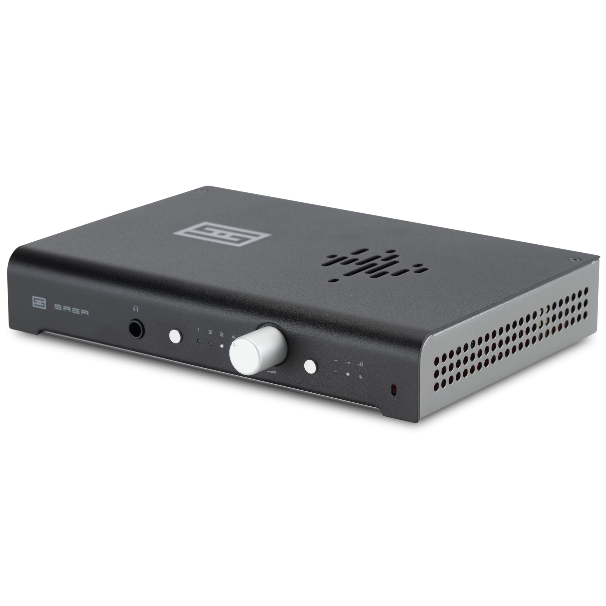 Schiit Saga 2 Class A, Zero-Feedback, Differential Preamplifier with Remote Control -- Black