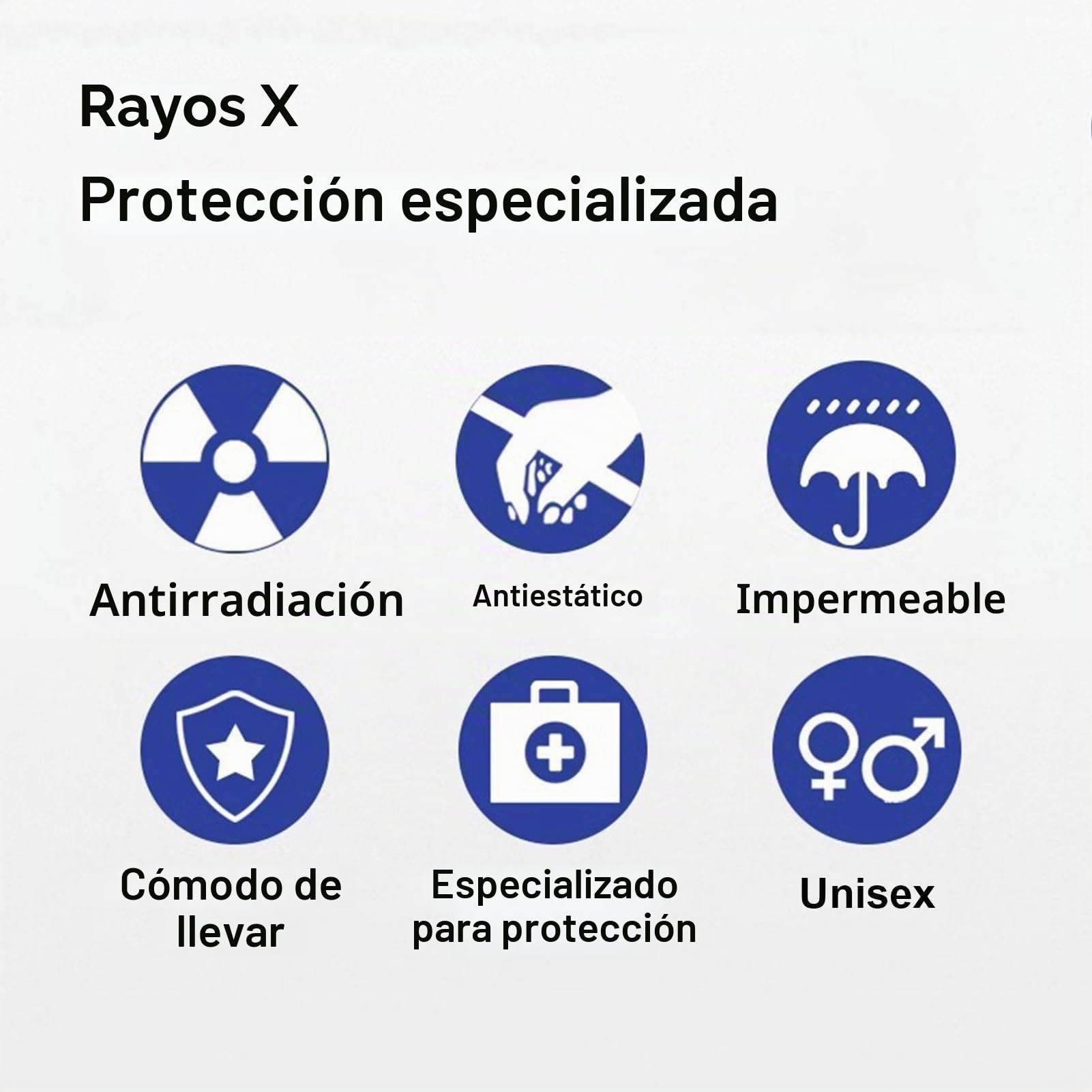 Gafas Protectoras RadiolóGicas De Plomo (con ProteccióN Lateral), 0,5/0,75 mmpb Gafas Protectoras RadiolóGicas De Rayos X, Ligeras Y CóModas, con Estuche para Gafas,0.75mmpb