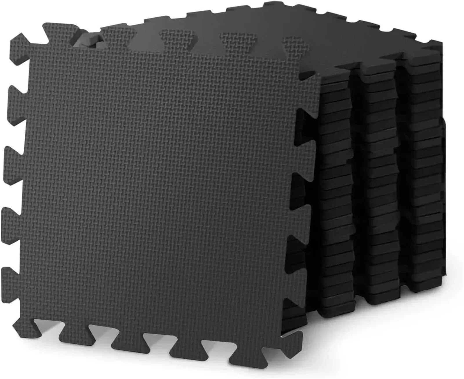 Tappeto Da Fitness A Puzzle Tappetini con cuciture da 18 pezzi, piastrelle morbide e antiscivolo for il fitness domestico