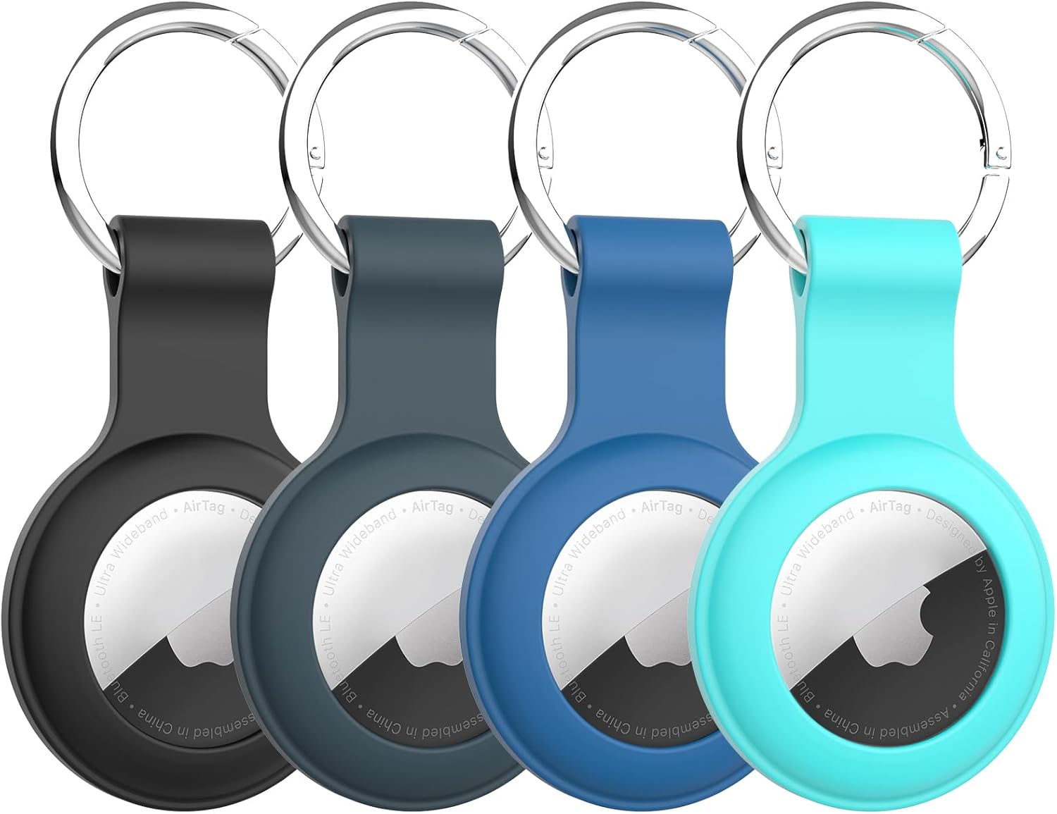 HATALKIN Case Compatible with Apple AirTags Case Keychain Air tag