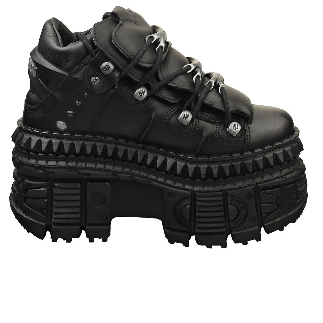 New Rock M-wall106-s9 Stivali Platform Uomo