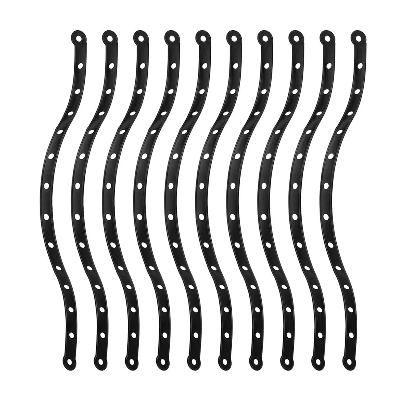 Clothes Hanger Connector Hooks 18pcs Display Hanger Strips Clothing Connector Clothes Hangers Connecting Hanging Accessories for Wardrobe Closet Organizer