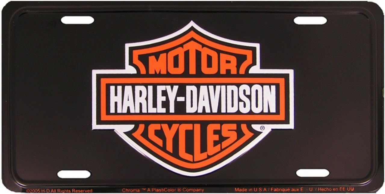 Harley Davidson Logo License Plate - #1846 by Chroma