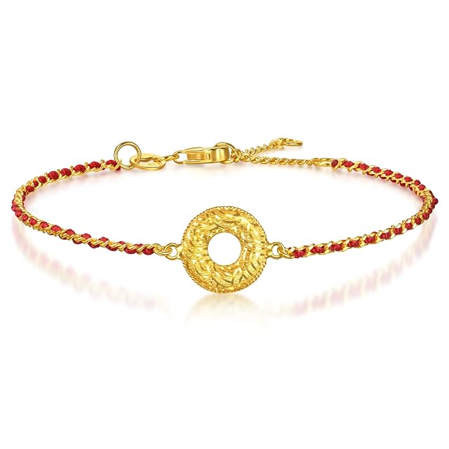 Chow Sang Sang CHOW SANG SANG 999.9 24K Pure Gold Bracelet Price-by-Weight 3.36g