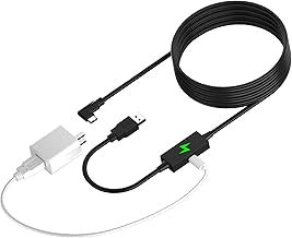 Design 5M/ 16FT Link Cable for Oculus Quest Pro, with Separate Charging Port for Ultra-Durable Power, USB 3.0 Type A to C Cable for Oculus Quest 2 VR Headset Accessories and Gaming PC