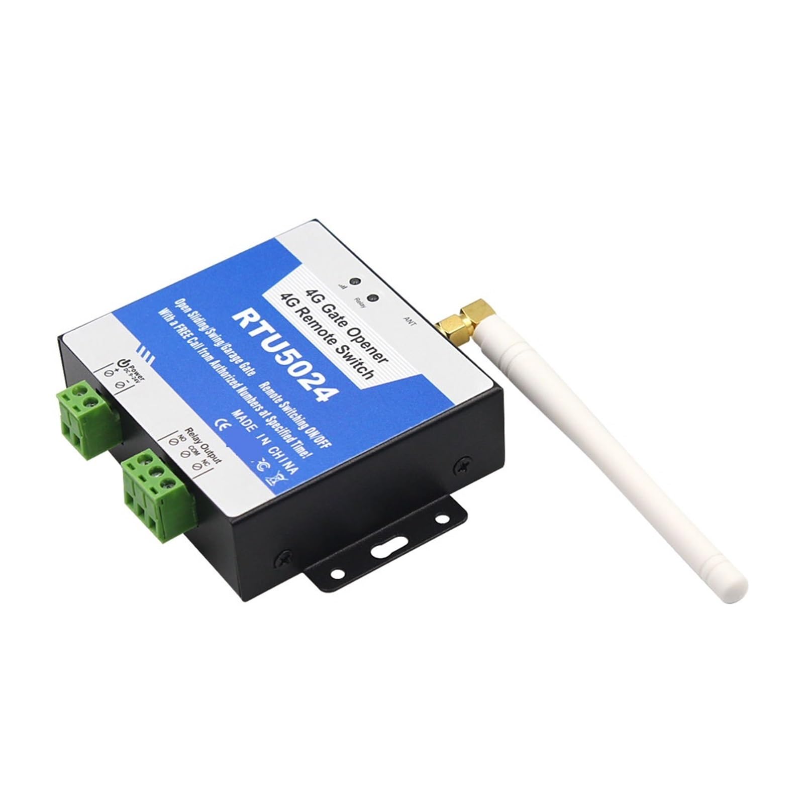 4G Multiband RTU5024 GSM SMS Gate Opener Relay Switch Wireless Remote Control Door Access Controler 4GLTE Door Opener Free Call