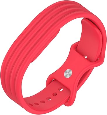 Compatible with Google Fitbit Air Band Silicone Replacement Adjustable Soft Comfortable Wristband Strap for Google Fitbit Air Fitness Tracker