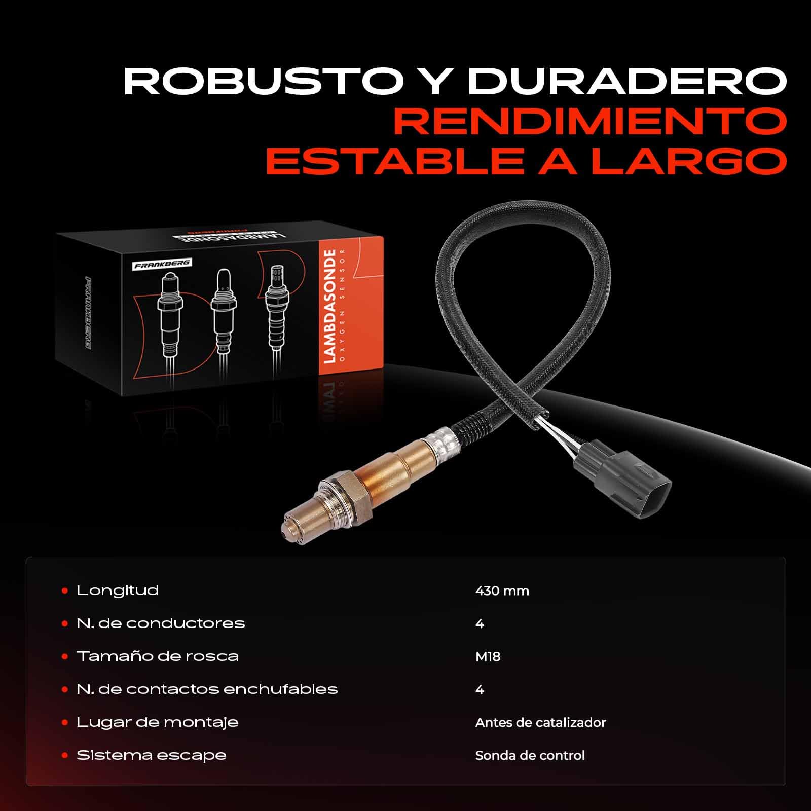 Sonda Lambda Delantera Para Toyota Yaris P1 1.3 1.5 | Motores 1NZ-FE 2NZ-FE 2SZ-FE | Genial-Shopping GS-163115