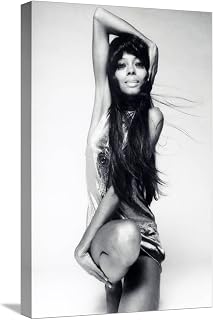 ART.COM Stretched Canvas Print Diana Ross, 12" x 18"