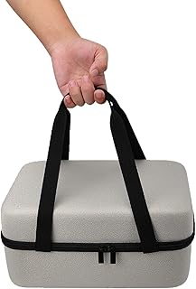 Hard EVA Travel Case for XGIMI H3S 4K Projector,Storage Carring Case Compatible with XGIMI H3S DLP 3D 4K Home Projector, Handle + Double Zipper