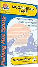 Moosehead Lake Fishing Map