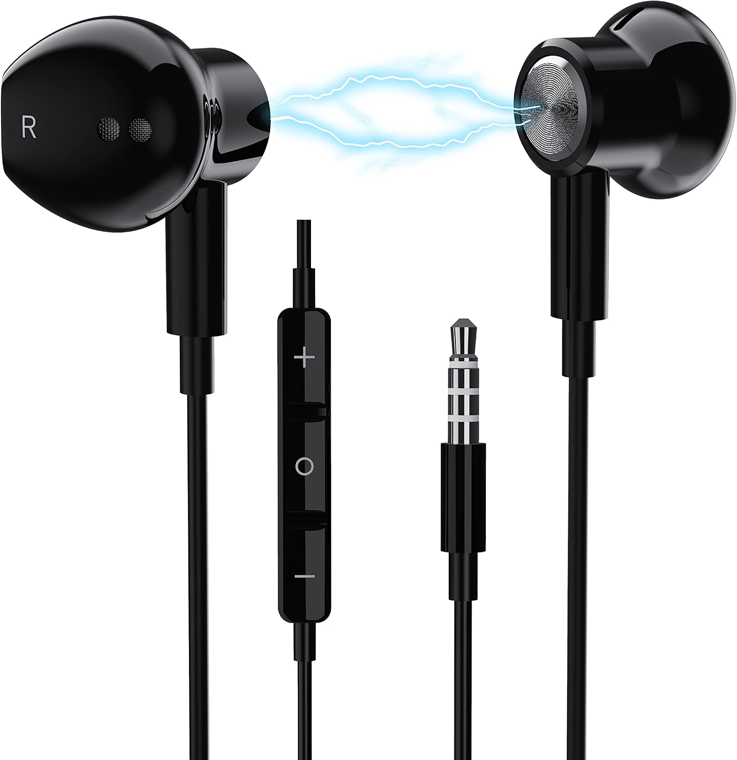 Buy Wired Earbuds with Microphone 