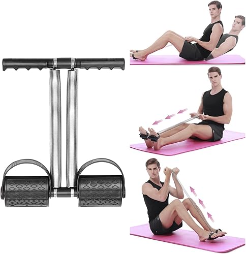 Miniatura 10 de NOLITOY Mango de cuerda de pierna con tirador para entrenamiento, gimnasio, yoga, hogar, correa auxiliar para ejercitarse