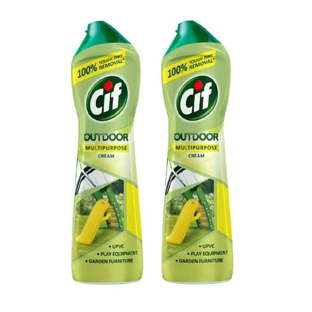 Cif Outdoor Multi Purpose Cleaner with Cream - 450 ml Pack Of 2