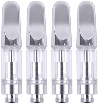 CBD 510 アトマイザー 交換用 0.5ml1.0ml 50本 白 Amazon | 電子タバコ交換用CBDアトマイザー 510規格対応 5本