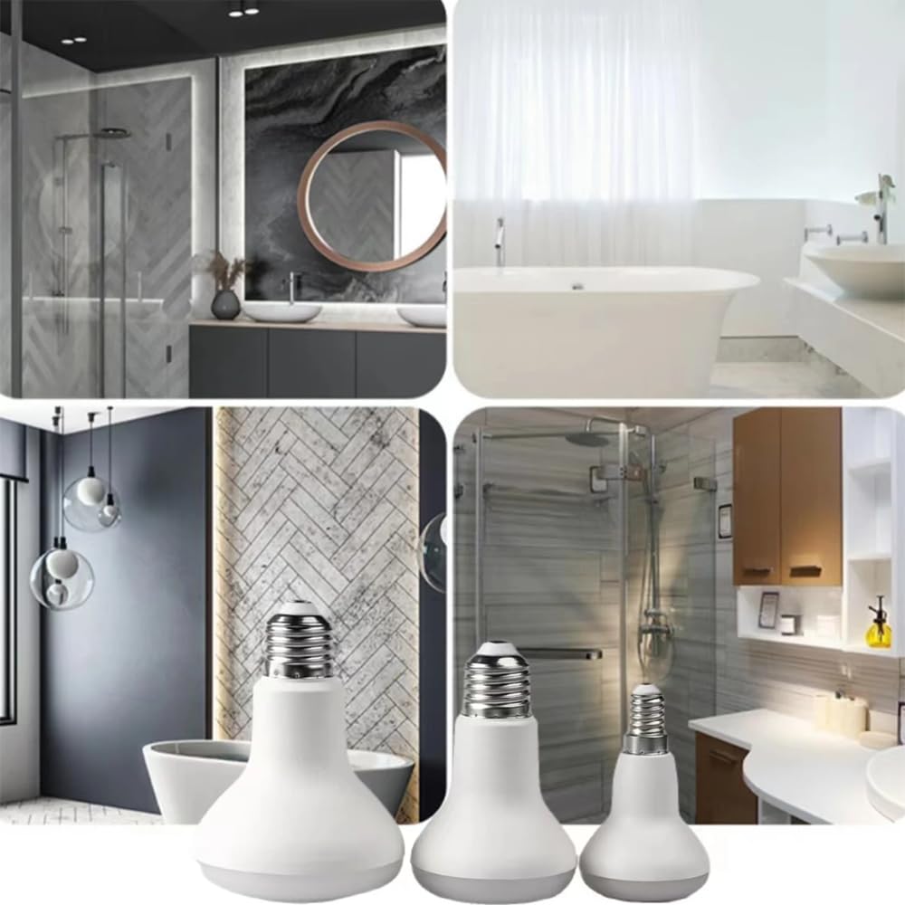 6 Pezzi R50 5W E14 220V LED Bagno Lampada Fungo Lampadina Cucina Camera Luce Lampada Dimmerabile,Cold white