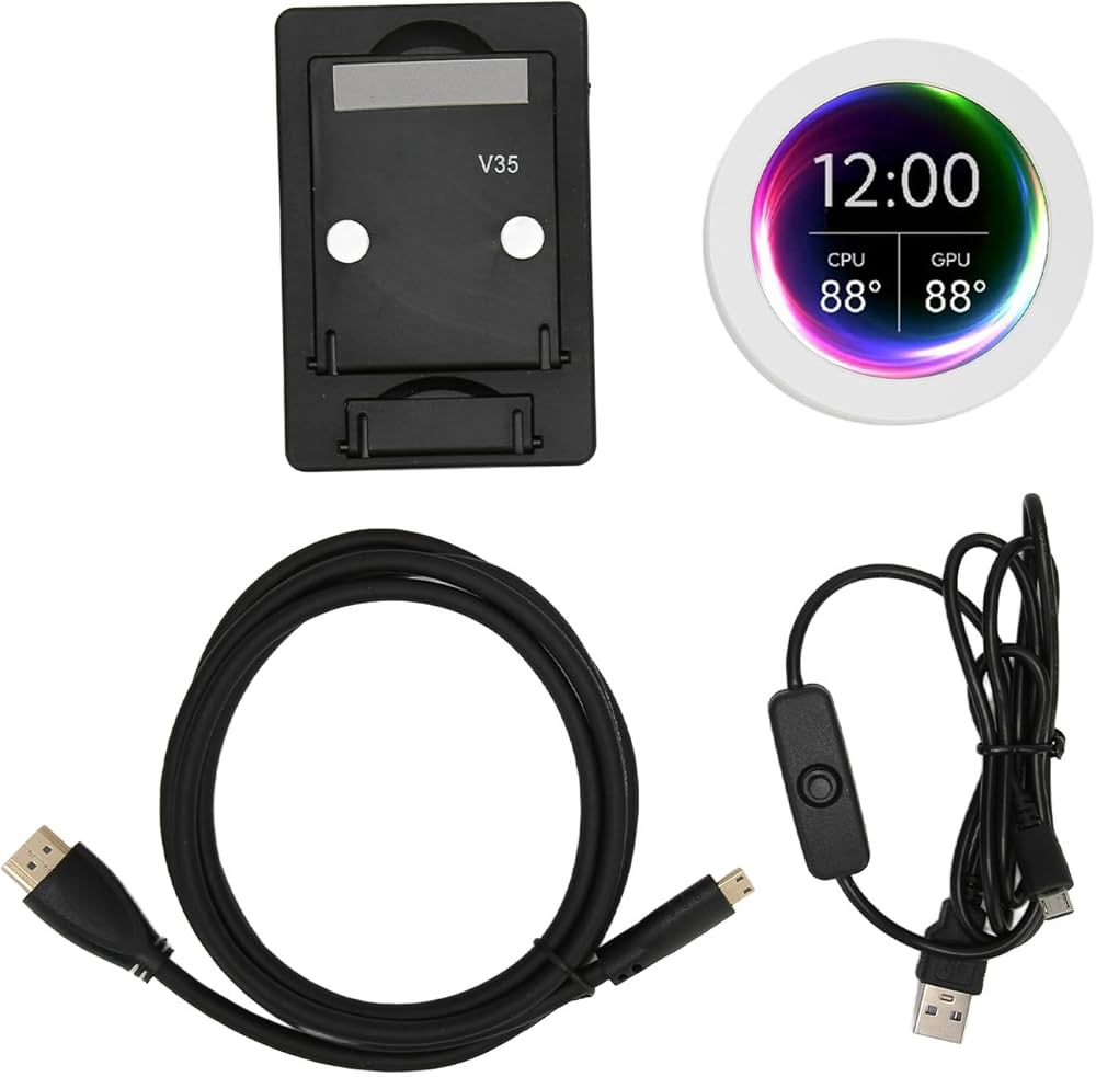 Amazon | Vomeko 2.8インチコンピュータ温度モニター、PC温度