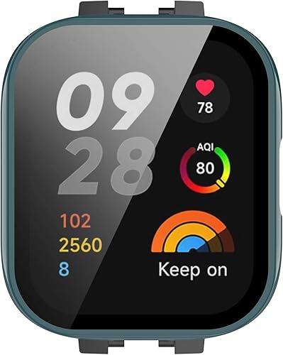 Miniatura 6 de PC+Funda protectora de pantalla de vidrio templado compatible con Xiaomi Redmi Watch 3Mi Watch Lite 3 Protector de pantalla para Xiaomi Redmi Watch