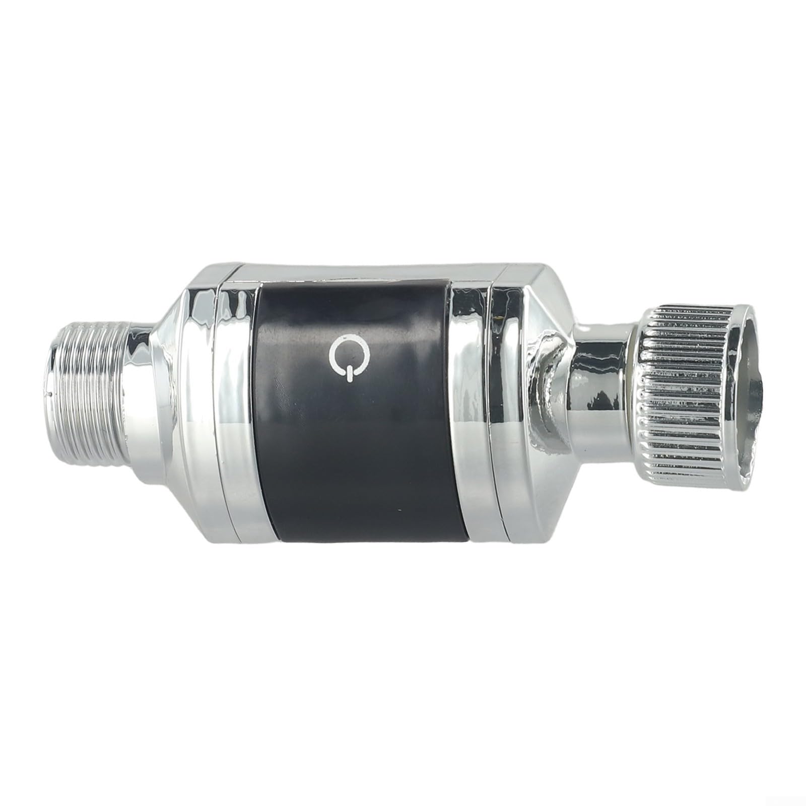 LED Digital Shower Thermometer Water Temperature Monitor Display for Household Bathroom 1/2 Inch Pipe Handheld Showerhead Accurate Sensor Easy to Read Silver