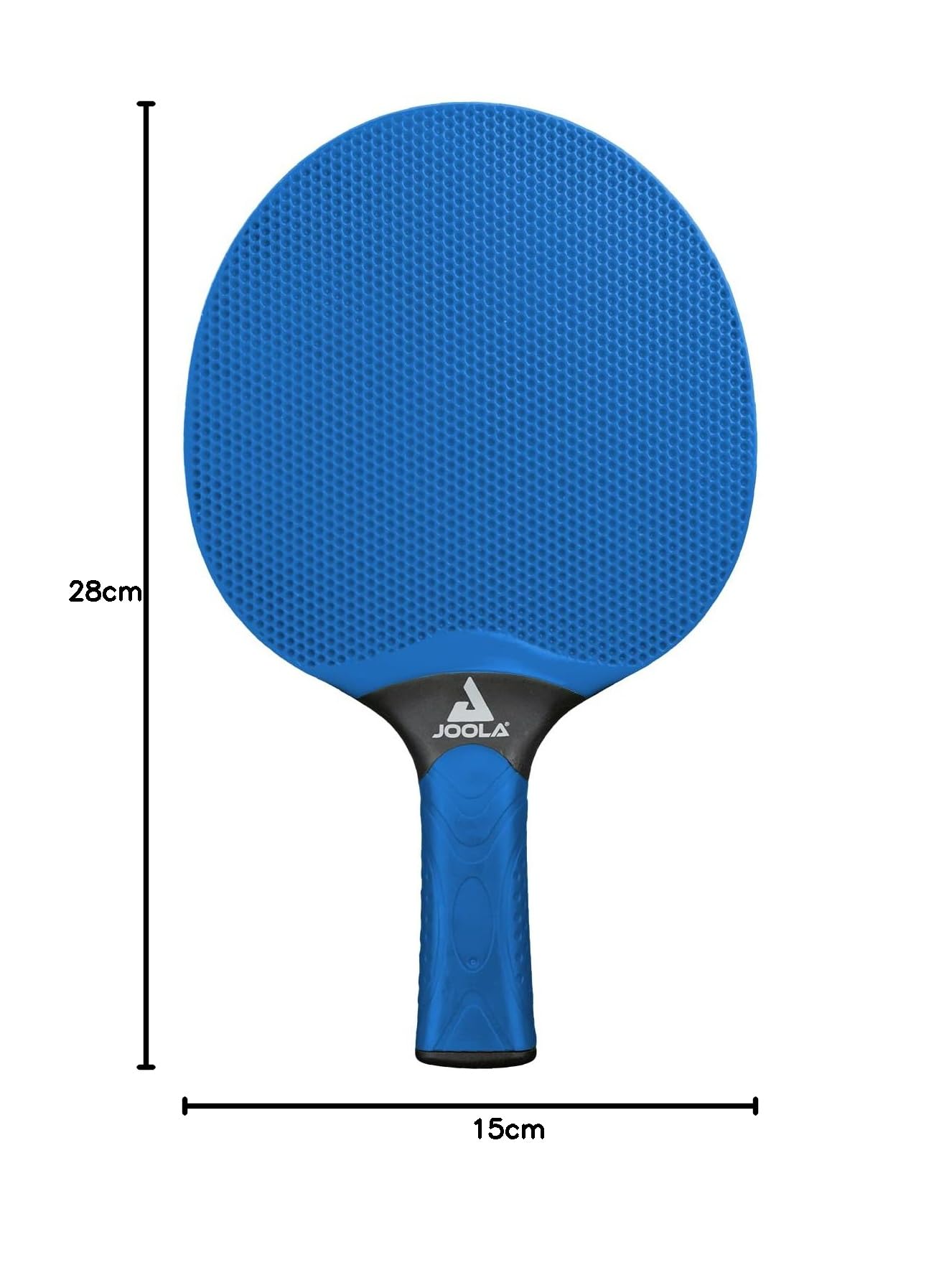 JOOLA - Tischtennisschläger Vivid Blue, Raqueta de Tenis de Mesa Vivid Unisex - Adulto, Blue, 25 x 15 x 2,5 cm -