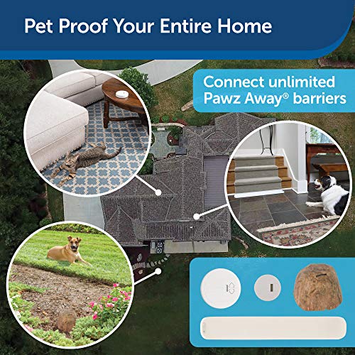 Petsafe Pawz Away Mini Pet Barrier For Cats And Dogs - Adjustable Range Up To 2 1/2 Feet Radius - Pet Proof Your Home - Waterproof - For Use Indoors And Outdoors #TOP6