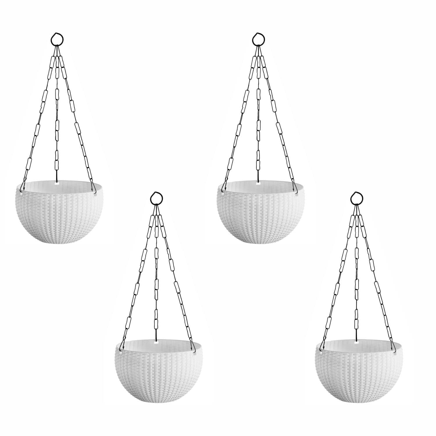 See full amazon price history chart for EaglesFord Euro Hanging Plastic Planters/Flower pots/Gamla/Plant Pot for Home Decoration/Balcony/Garden/Terrace (Multicolour Combo Pack) (6.5 INCHES Hanging Euro Pots) (URO White-4) EaglesFord Euro Hanging Plastic Planters/Flower pots/Gamla/Plant Pot for Home Decoration/Balcony/Garden/Terrace (Multicolour Combo Pack) (6.5 INCHES Hanging Euro Pots) (URO White-4) (B0CRRFFFFF) Amazon Price History, Amazon Price Tracker