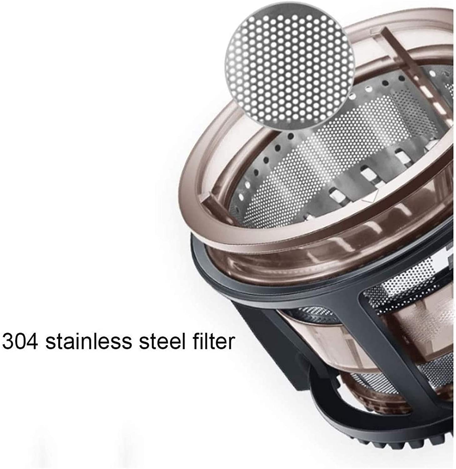 Macchine per spremitura, spremitura centrifuga da 250 W con Grande Bocca di Alimentazione da 3'', antigoccia, Filtro in Acciaio Inox, Facile da Pulire, Spazzola Inclusa, Piccolo Regalo
