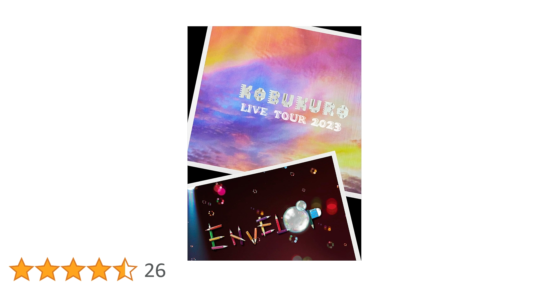 Amazon.co.jp: KOBUKURO LIVE TOUR 2023 “ENVELOP