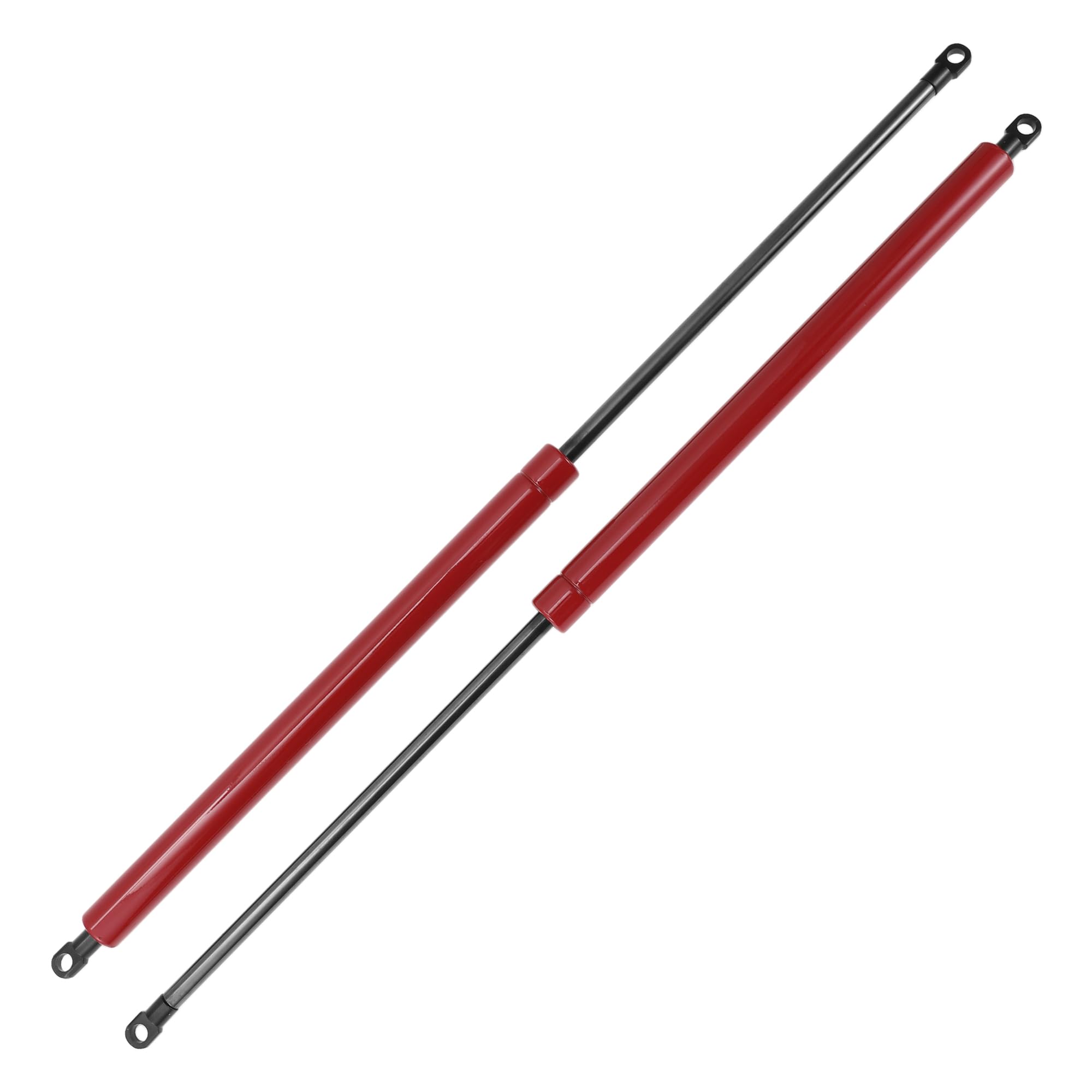 Motoforti Pistoni A Gas 800N/600mm Rosso 2 Pz Per Auto RV | Materiale: Acciaio Al Carbonio. Lunghezza Estesa 600mm, Compressa 350mm. Forze 800N. Uso: Cofano, Armadio, Scatola Attrezzi.